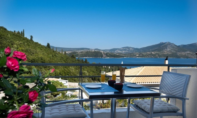 Katouna Apartment | You will love this awesome Sea View from your balcony!