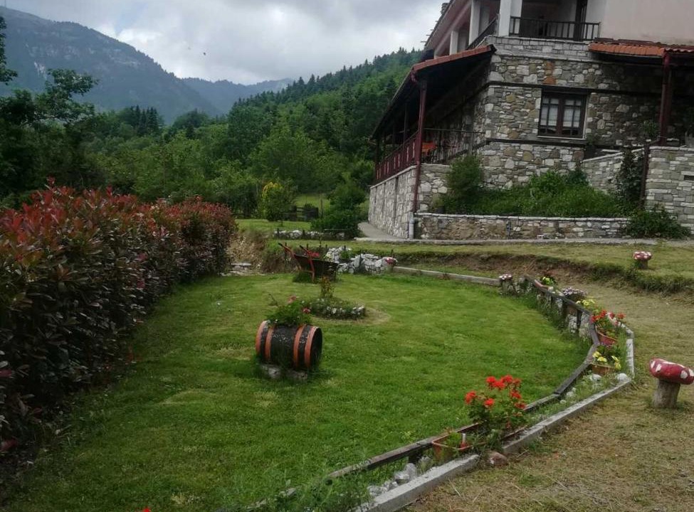 Photo of Buildings in Lake Plastiras