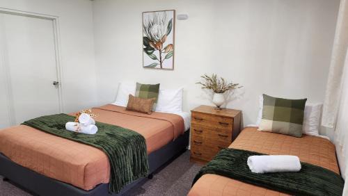 Ground Floor Room with Queen and Single