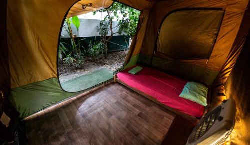 Gold Tent
