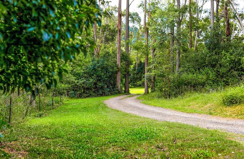 Pinbarren Cottage | Shadowed by both Mt Cooroora and Pinbarren Mountain