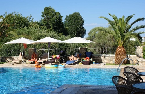 Longos Apartment | Charming 1-bedroom apartment in delightful Loggos with AC, WiFi